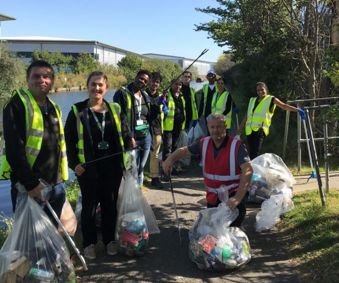 PR Litter Picking - Greencore